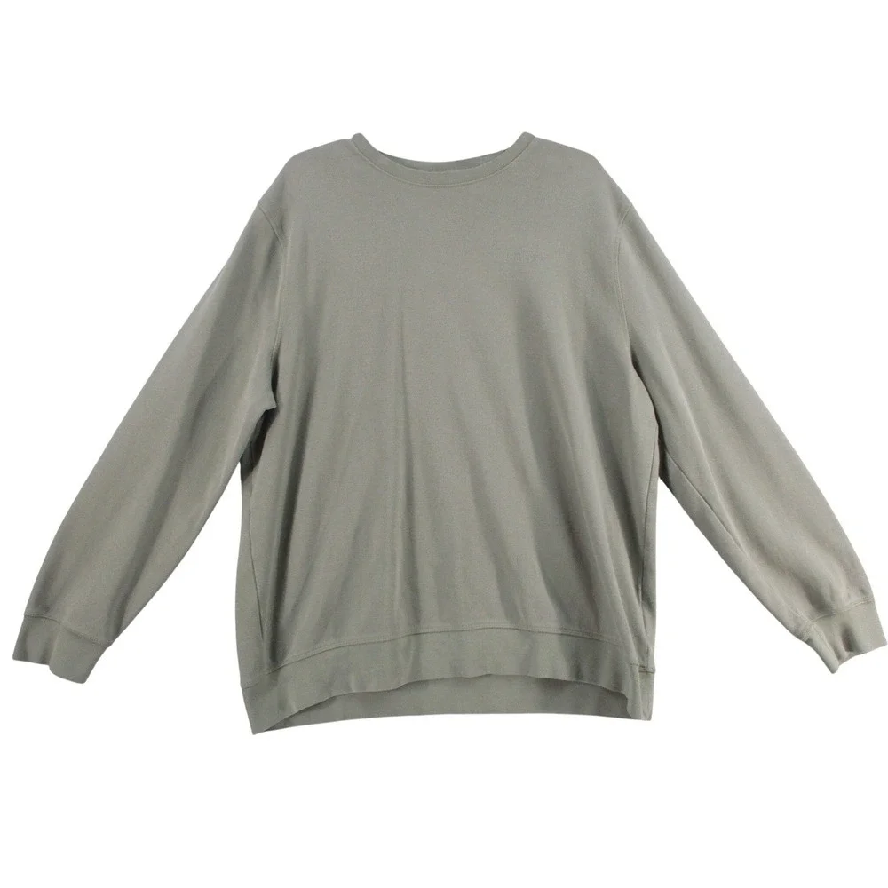 Hurley Mens XL Olive‎ Green Crewneck Sweatshirt HMS25-18360 Long Sleeve Pullover